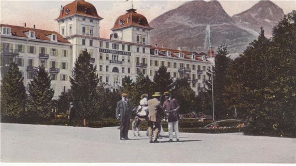 Vor 250 Jahren eröffnet das erste Grandhotel Eine Postkarte vom Grand Hotel Des Bains aus dem Jahr 1911.