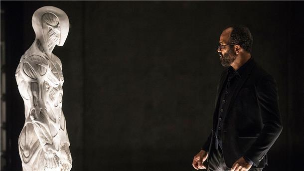 Eine Szene aus der HBO-Serie „Westworld“.