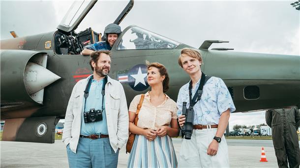 Als der Himmel brannte: Neuer Ramstein-Film in der ARD Eine Szene aus „Ramstein - Das durchstoßene Herz“.