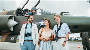 Eine Szene aus „Ramstein - Das durchstoßene Herz“.