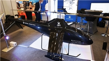 Eine Drohne des Modells GT100 des deutschen Herstellers Airial Robotics.