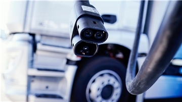 Elektrische Lkws auf deutschen Autobahnen sind eine absolute Seltenheit.