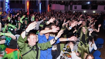 Ellwürden helau! Die Stimmung war wie immer großartig in der ausverkauften Nordenhamer Stadthalle.