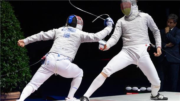 Bronze für Säbelfechter Kindler EM-Bronze für Frederic Kindler