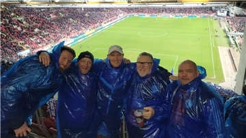 Matthias Rahms, Nico Petrillo, Dodo Bliefernich und Hansi Denker