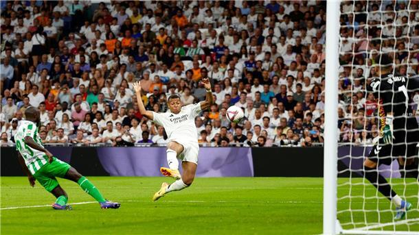 Endlich nicht mehr torlos in der spanischen Meisterschaft: Kylian Mbappé.
