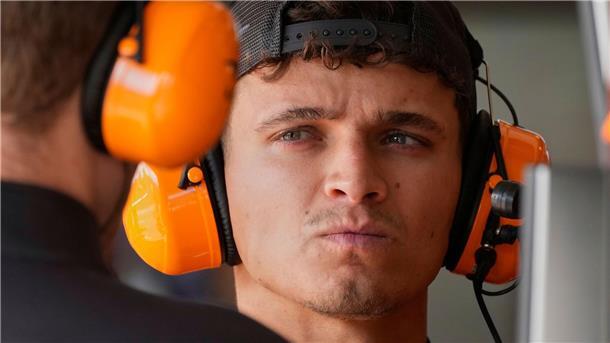 Windige Angelegenheit: Norris Schnellster vor Verstappen Er fährt die Bestzeit vorm Qualifying.
