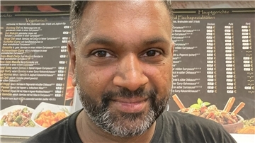 Er will Ende Juli in Schiffdorf ein Restaurant eröffnen: Neranjan Santhahumaran, der Betreiber des „Kitchen King“.