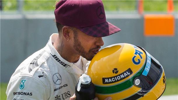 Hamilton fährt legendären Senna-McLaren in São Paulo Er wird einen ehemaligen Rennwagen der brasilianische Formel-1-Ikone Ayrton Senna in Sao Paulo fahren.