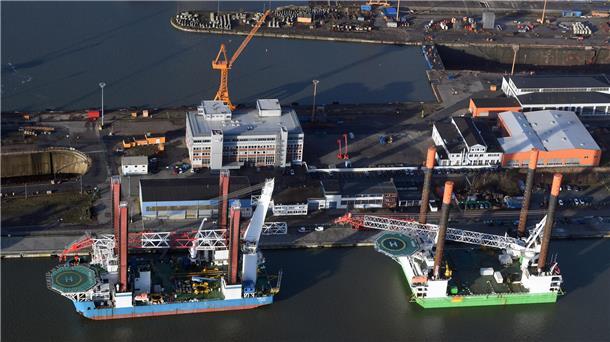 Erhält einen größeren Sanierungsauftrag: die Bremerhavener Lloyd Werft.