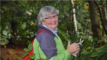 Erika Jaschinski ist das Gesicht des Tourismus in der Börde Sittensen. Immer freundlich, immer ein fröhliches Lächeln: So kennt man sie.