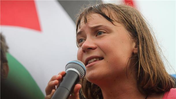Erneut ist Greta Thunberg an Bord eines der Schiffe der Flotte. (Archivbild)