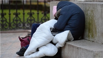 Erschreckende Statistik: Fast 170.000 Menschen in London haben keine feste Bleibe.