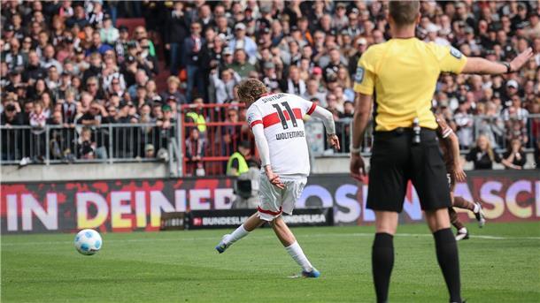 FC St. Pauli muss auf Rettung warten: 0:1 gegen Stuttgart Erst Pechvogel, dann Torschütze: VfB-Stürmer Nick Woltemade scheiterte mit einem Handelfmeter und traf dann zum Sieg.