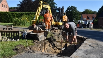 Zwei Männer bei der Arbeit