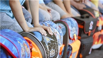 Erstklässler bei der Einschulung. Insgesamt wurden rund 830.600 Kinder in diesem Jahr eingeschult.