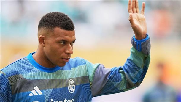 Erstmals im Kader: Madrids Kylian Mbappé