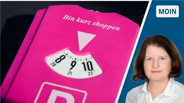 Es könnte so hübsch sein – aber ein Augenzwinkern sieht das deutsche Gesetz im Straßenverkehr nicht vor. Noch nicht einmal bei Parkscheiben.