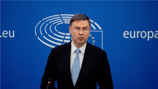 EU-Kommissionsvizepräsident Valdis Dombrovskis.