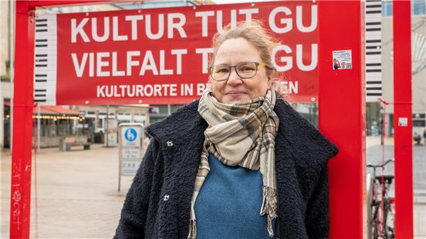 Eva Erkenberg möchte die roten Häuser zu kulturellen Anziehungspunkten machen.