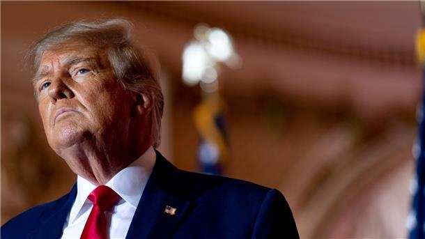 Ex-US-Präsident Donald Trump in seinem Anwesen Mar-a-Lago.