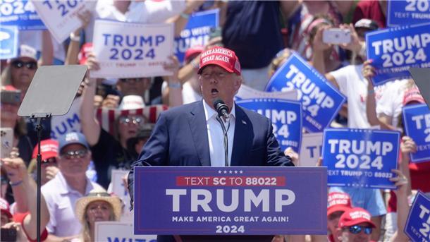 Ex-US-Präsident Donald Trump will bei der Präsidentschaftswahl 2024 erneut für die Republikaner antreten.