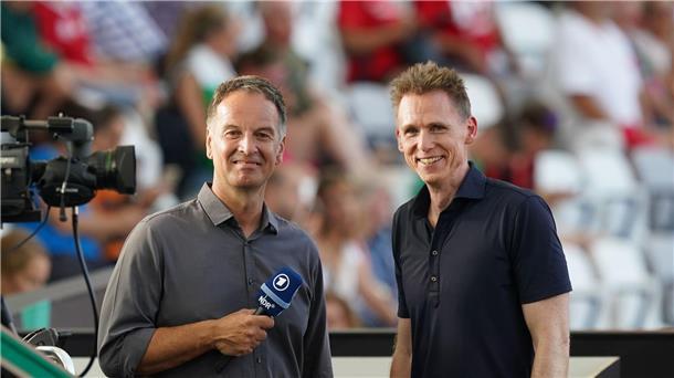 Busemann denkt vor WM-Start an „Gespenst von Budapest“ Ex-Zehnkämpfer Frank Busemann (r) ist bei der Leichtathletik-WM in Tokio wieder als ARD-Experte dabei.