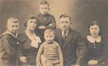 Familie Blumert Mitte der 1930er Jahre