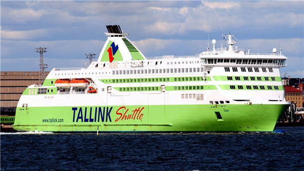 Das Fährschiff ‚Star‘