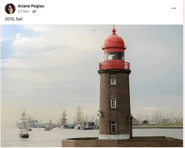 Facebook-Gruppe setzt der Nordmole im Digitalen ein Denkmal Fast wie früher: Der Leuchtturm während der Sail 2015.