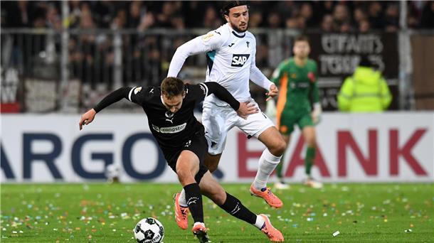 DFB-Pokal: FC St. Pauli gelingt Revanche gegen Hoffenheim FC St. Pauli gegen die TSG Hoffenheim entwickelte sich erst spät zum echten Pokal-Fight.