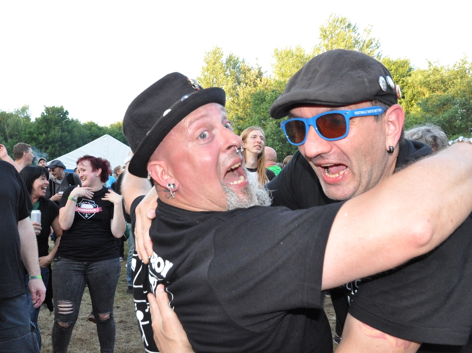 Feiern beim Fonsstock 2017.