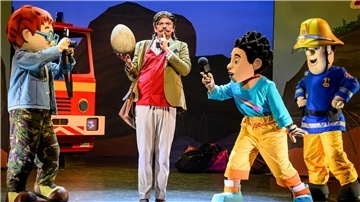 Feuerwehrmann Sam nimmt die Kinder bei den Flögelner Kulturtagen im September mit auf ein spannendes Abenteuer.