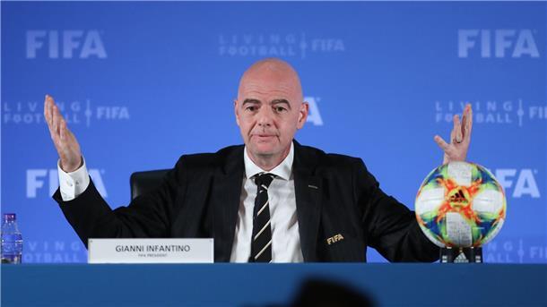 FIFA bewertet WM-Bewerbung aus Saudi-Arabien äußerst positiv FIFA-Präsident Gianni Infantino ist starker Befürworter der WM-Bewerbung aus Saudi-Arabien.