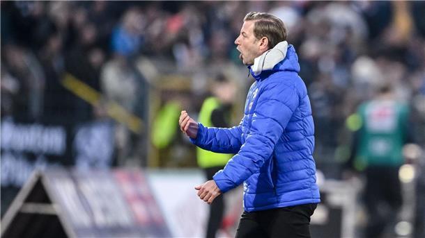 Artistisches Tor führt zum ersten Ulmer Sieg mit neuem Coach Florian Kohfeldt trieb seine Darmstädter an.