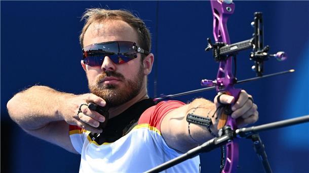 Bogenschießen: Unruh im Achtelfinale, Schwarz scheitert Florian Unruh steht im Olympia-Achtelfinale