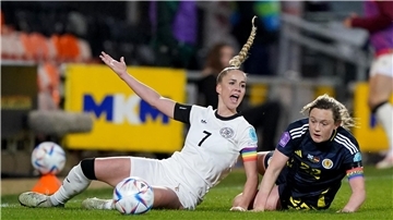 Fordert Zusammenhalt gegen Sexismus: DFB-Kapitänin Giulia Gwinn.