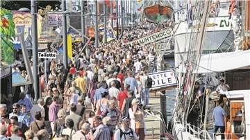 Foto von der Sail 2015.