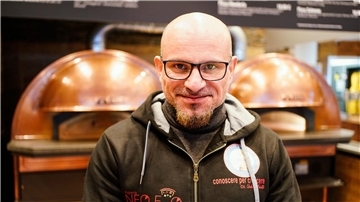 Francesco Ialazzo ist Weltmeister im Pizzabacken.