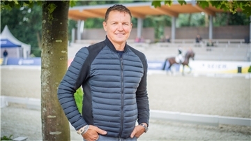 Frank Rost bei den Elmloher Reitertagen.