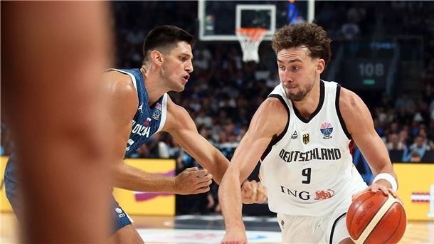 „War klar, dass wir es können“: Deutschland bezwingt Doncic Franz Wagner gelangen einige spektakuläre Aktionen.