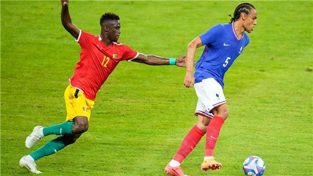 Freiburgs Kiliann Sildillia hat beim olympischen Fußball-Turnier für Frankreich getroffen.