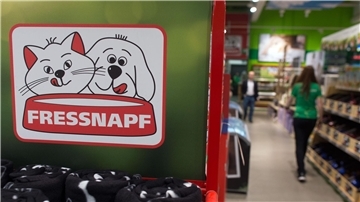 Fressnapf-Markt in Krefeld. Deutschlands größte Heimtierbedarfskette Fressnapf will in Zukunft vor allem im Ausland wachsen.