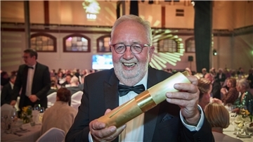 Der Leo Award 2024: Preisträger Fokke Fels.