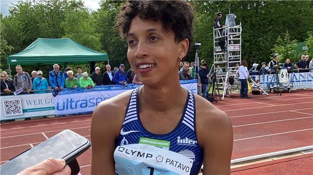 Freut sich auf die WM: Malaika Mihambo. (Archivbild)