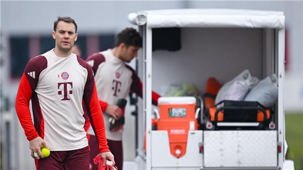 FC Bayern vor Celtic ohne Trio um kranken Palhinha Freut sich auf sein erstes Spiel im Celtic Park: Manuel Neuer.