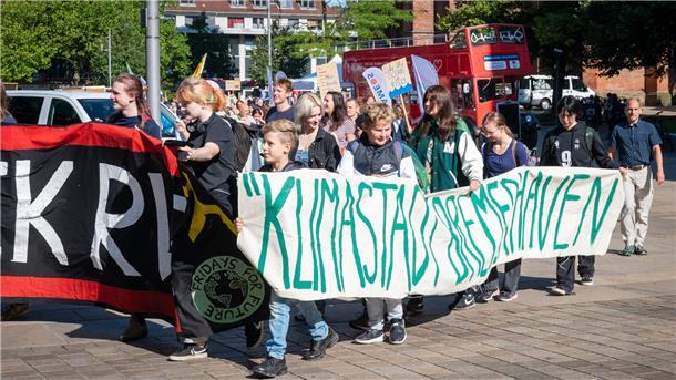 Fridays for Future haben auch in Bremerhaven gestreikt.