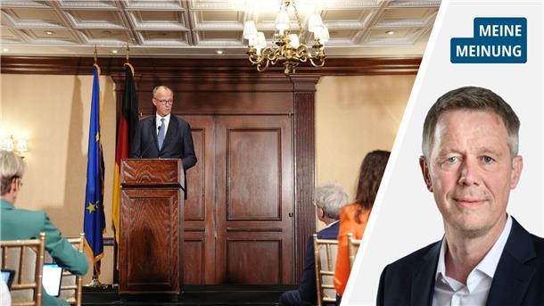Kommentar von Hagen Strauß zur Ukraine-Politik von Friedrich Merz