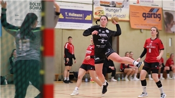 Nina Hedemann vom Elsflether TB in der Handball-Landesliga