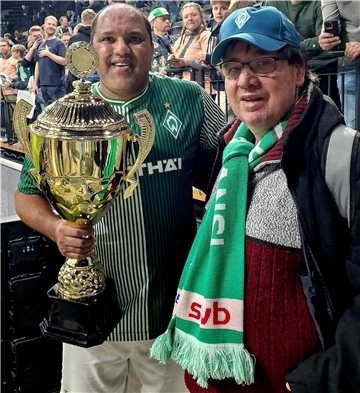 Ailton und Andreas Saralidis